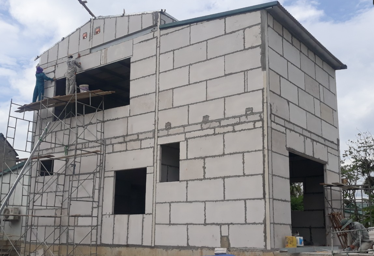 Ứng Dụng Bê Tông Khí Chưng Áp Trong Cải Tạo, Nâng Tầng Nhà Phố