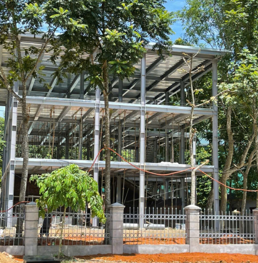 Nhà Khung Thép AAC Có Phù Hợp Để Xây Nhà Phố Cao Tầng Không?