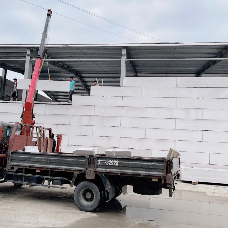 Gạch AAC Cho Nhà Xưởng FDI Tại Thanh Hóa – Tân Gia Phát Cung Cấp Và Thi Công