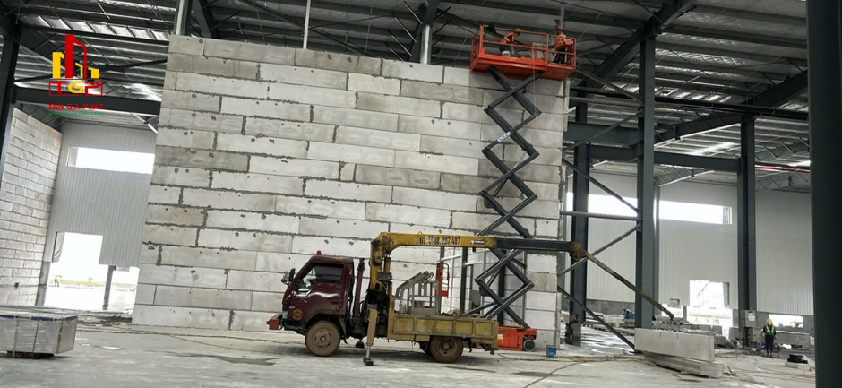 Giải Pháp Gạch AAC Cho Nhà Xưởng Cần Đẩy Nhanh Tiến Độ Bàn Giao