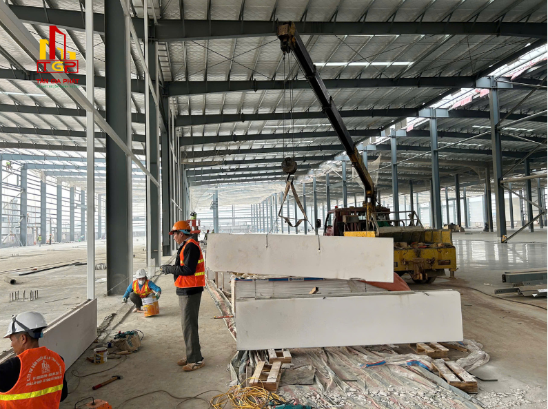 Giải Pháp Gạch AAC Cho Nhà Xưởng Cần Đẩy Nhanh Tiến Độ Bàn Giao