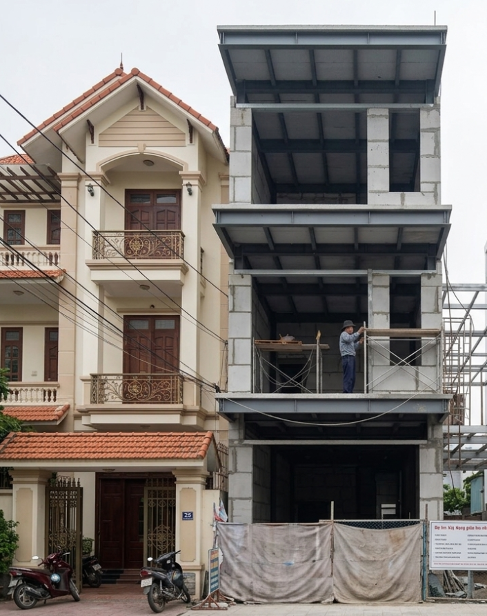 Nhà Lắp Ghép Khung Thép AAC – Giải Pháp Xây Nhanh Cho Nhà Ở Và Kinh Doanh